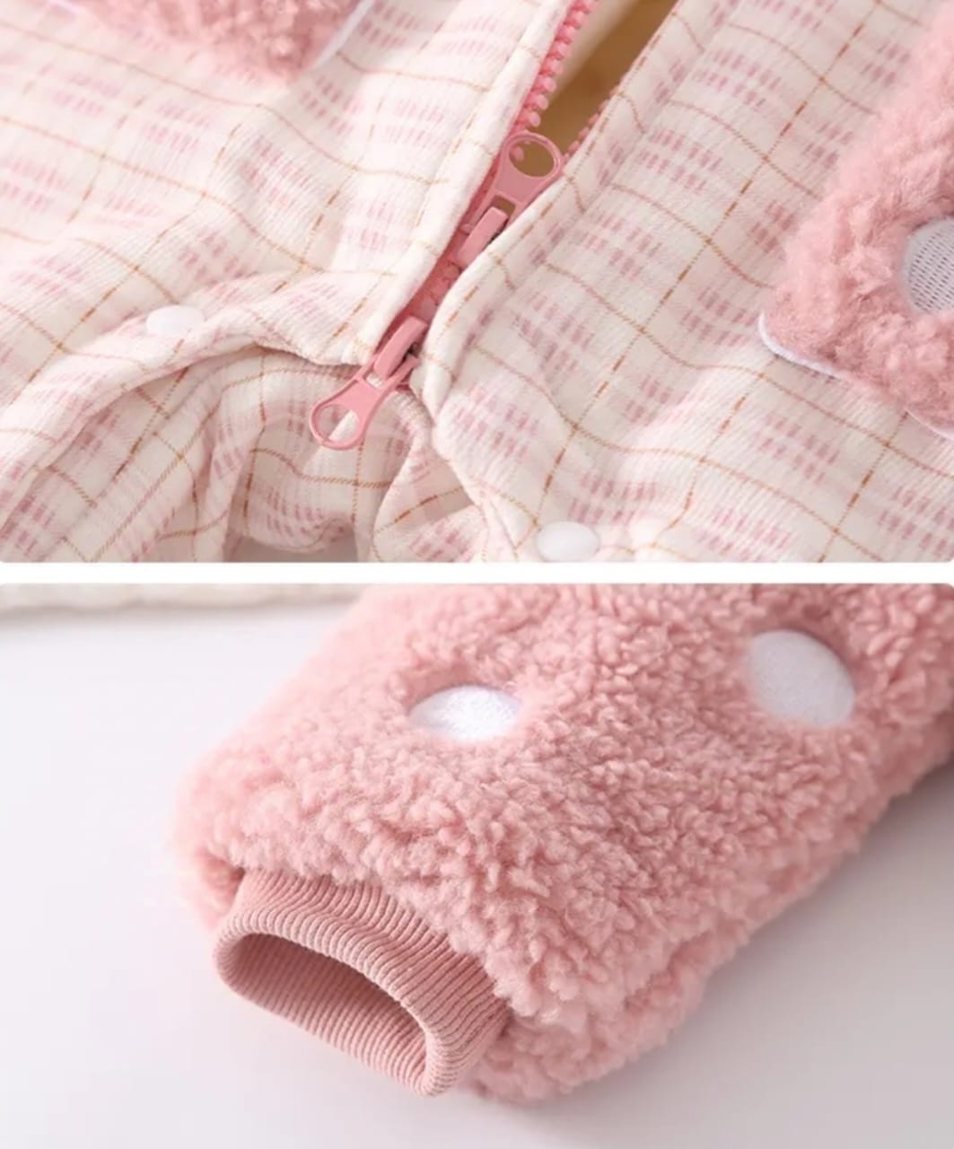 Quilted Rompers for Baby’ Winter Fun