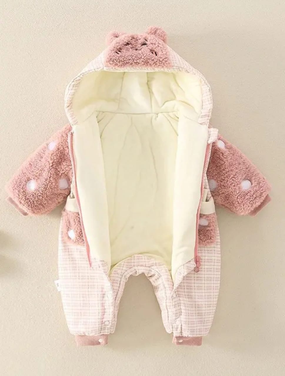 Quilted Rompers for Baby’ Winter Fun