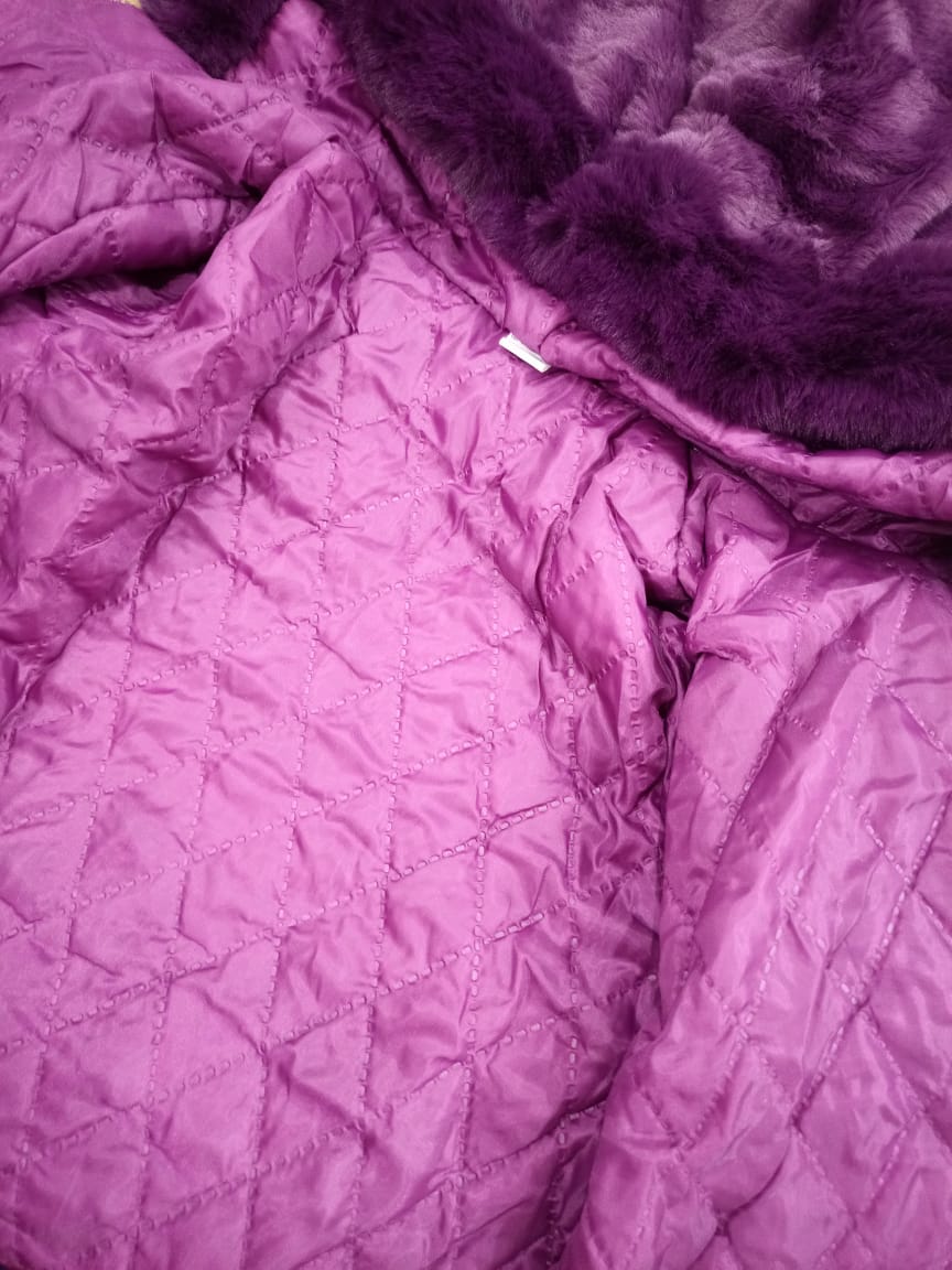 Quilted Coat for Girls