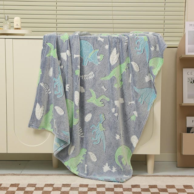 Luminous fleece children blanket