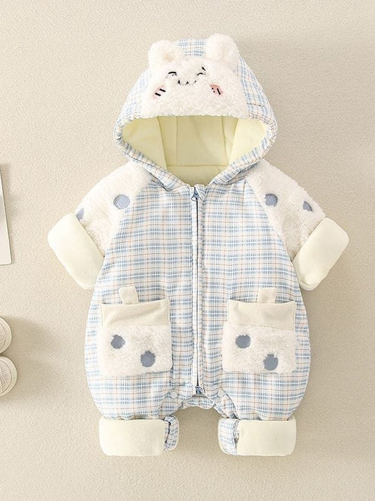 Cute & Cozy: Quilted Rompers for Baby’ Winter Fun