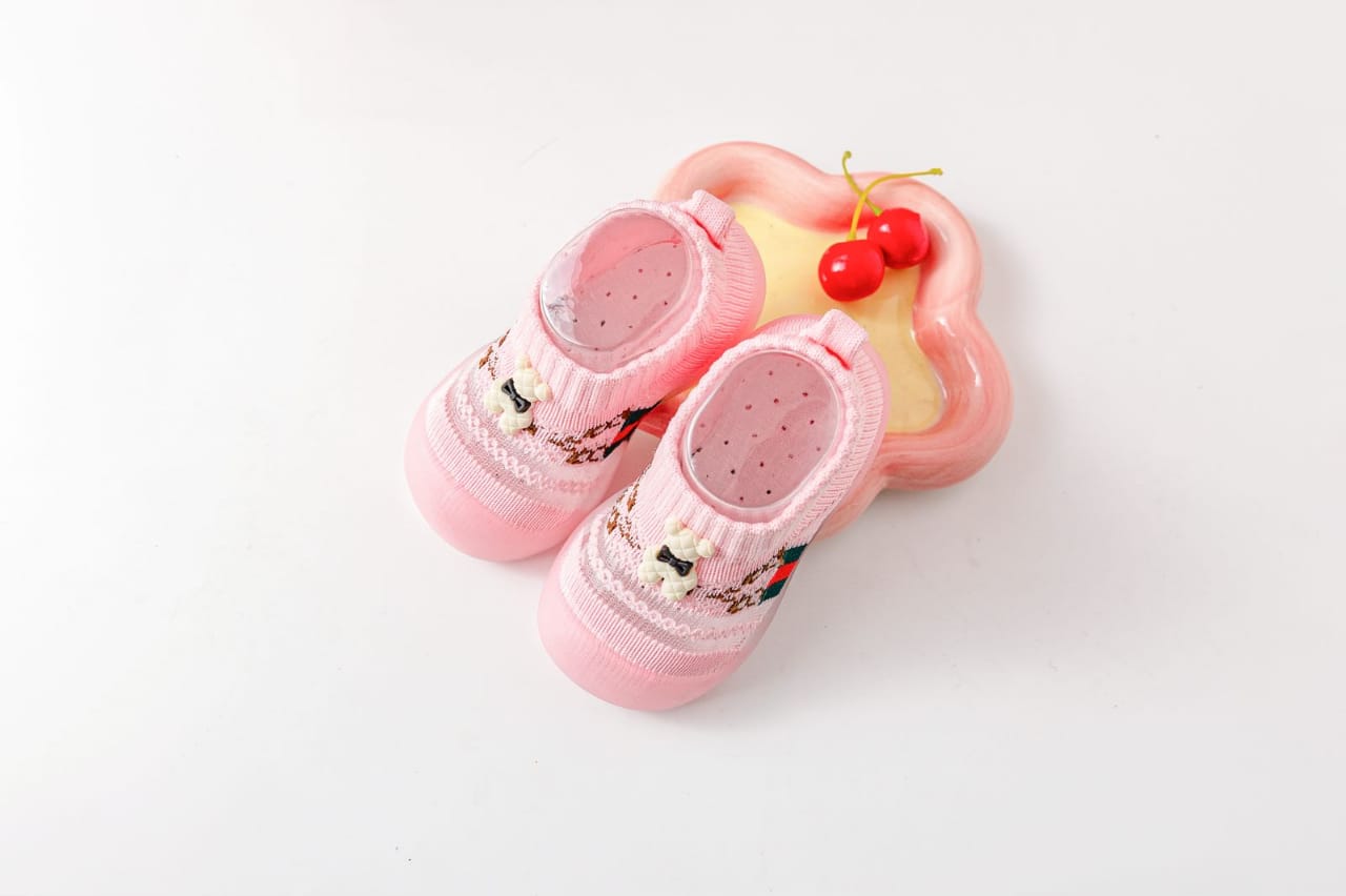 Cute Cartoon Rubber Sole Shoes Non-Slip