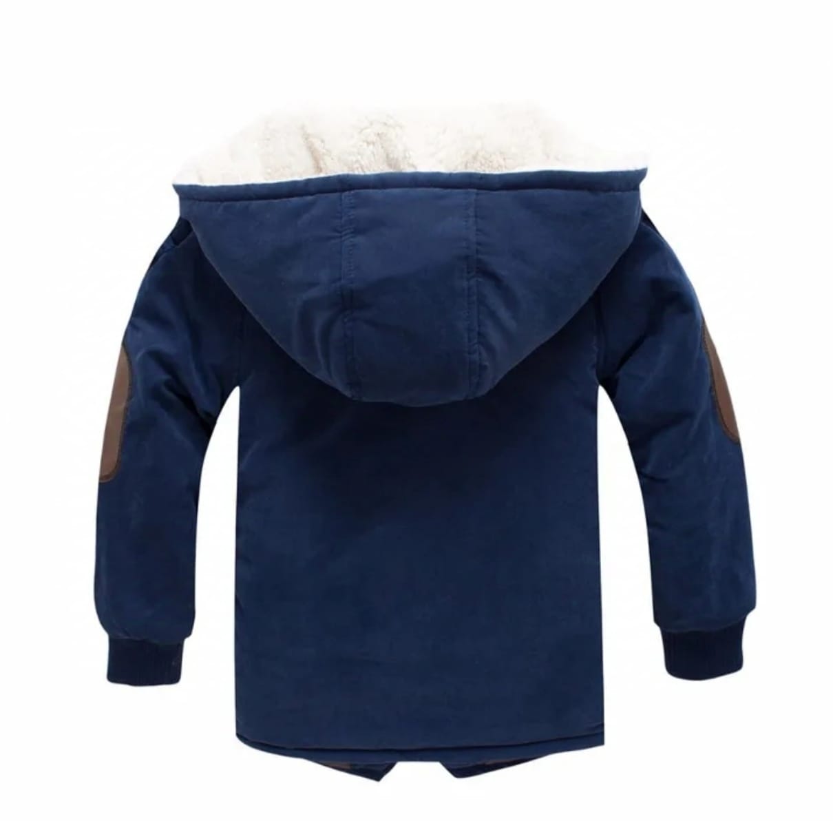 Boys' Woolen Hooded Jacket