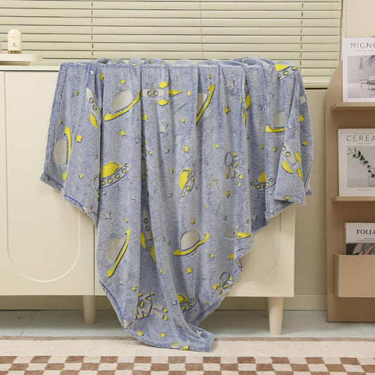 Luminous fleece children blanket