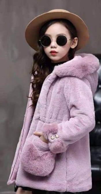 Quilted Coat for Girls