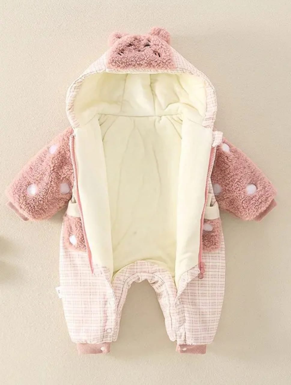 Cute & Cozy: Quilted Rompers for Baby’ Winter Fun